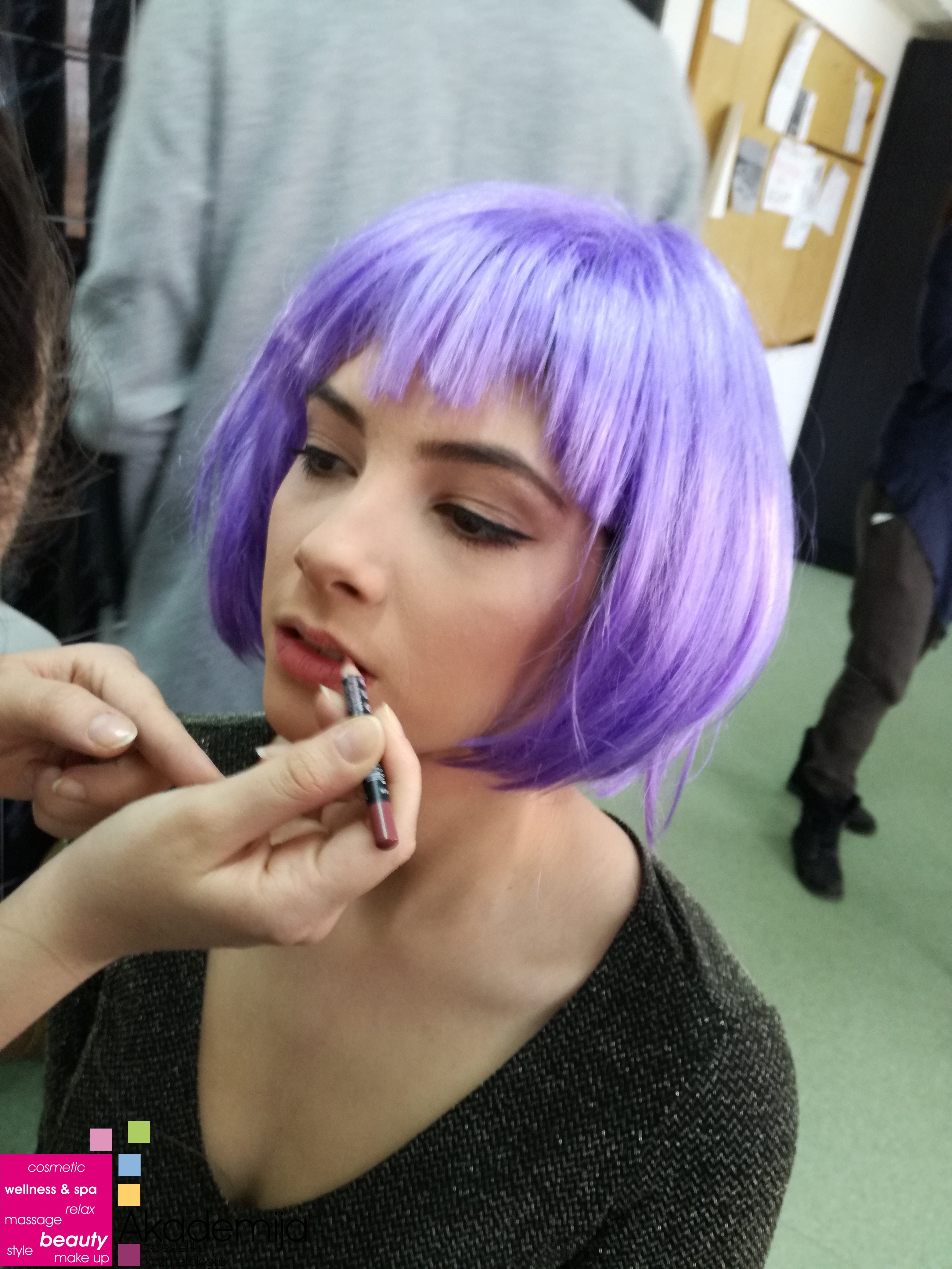 FILM FAKULTETA DRAMSKIH UMETNOSTI – šminka i frizura studenti makeup smera