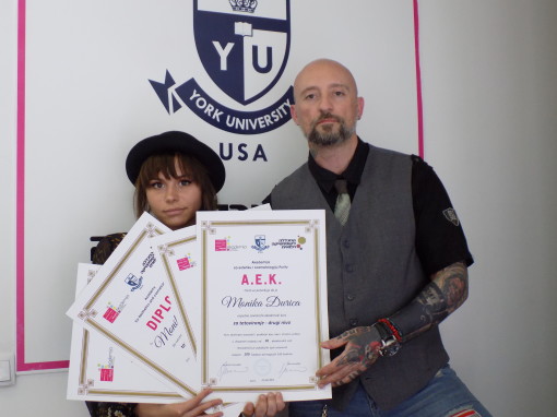 Monika Đurica, akademski kurs za tatto umetnika