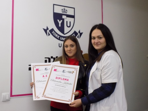 Aleksandra Kotarlić, akademski kurs trajne šminke