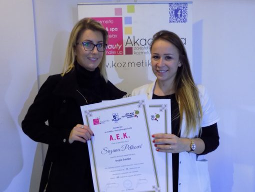 Suzana Petković, akademski kurs trajne šminke