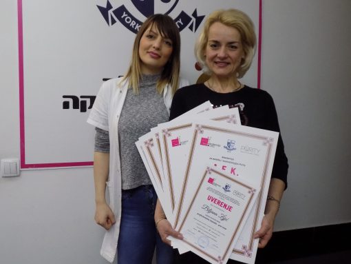 Biljana Žijić, akademski kurs profesionalnog šminkanja i masaže